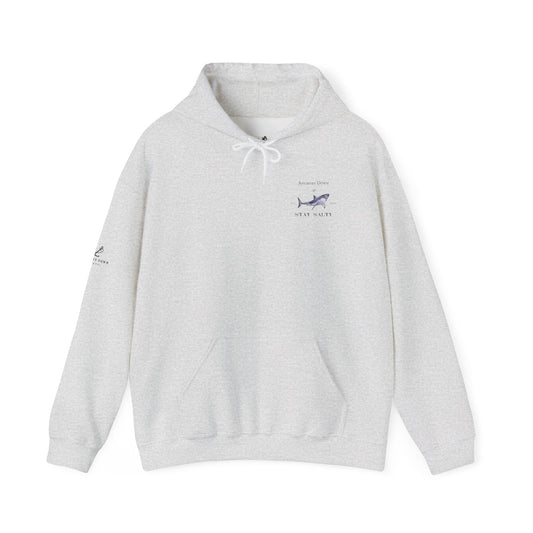 Anchors Down Stay Salty Design Unisex Heavy Blend Hooded Sweatshirt