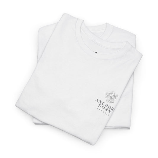 Anchors Down Octopus Anchor Tee Graphic Unisex Heavy Cotton Tee