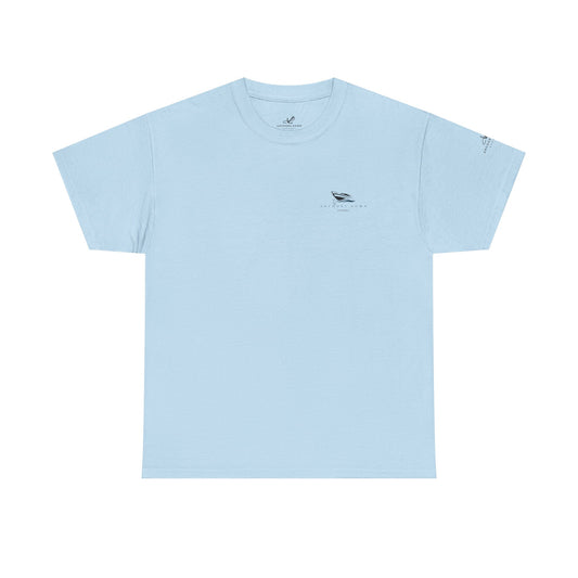 Anchors Down Boat Tee Graphic Unisex Heavy Cotton Tee