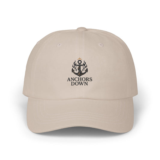 Anchors Down Crowned Anchor Relaxed Stylish Hat