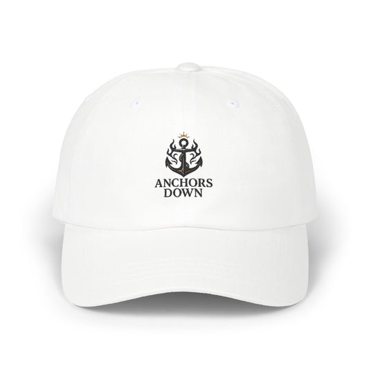 Anchors Down Crowned Anchor Relaxed Stylish Hat